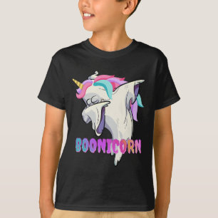 Unicorn Lover's Funny Halloween Shirten - Dabbing  T-shirt