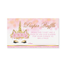 Unicorn Luier Raffle Tickets