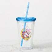 Unicorn Magic Acrylic Tumbler Acryl Drinkbeker (Achterkant)