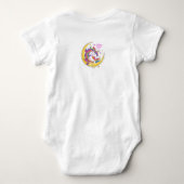 Unicorn Magic Baby Bodysuit (Achterkant)