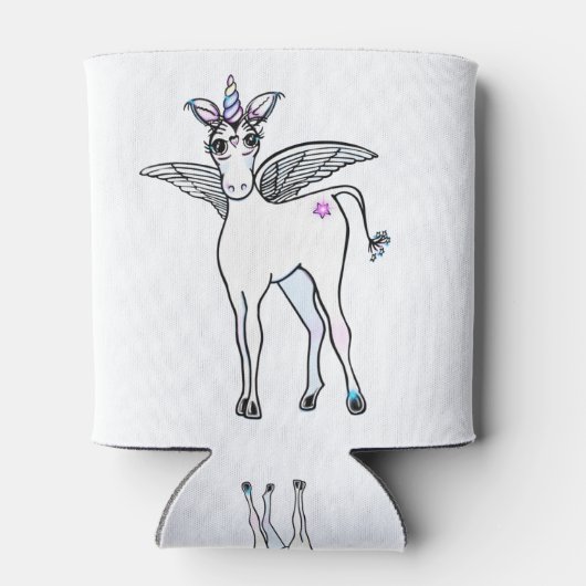 Unicorn Magic Blikjeskoeler (Achterkant)