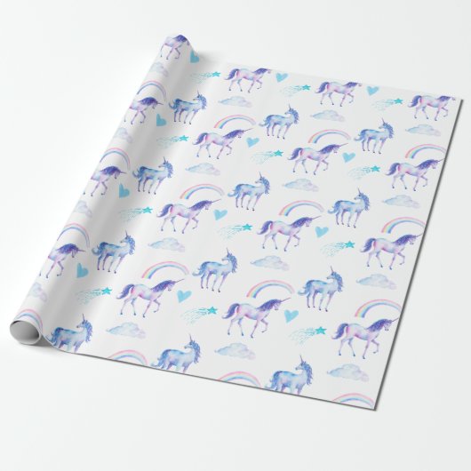 Unicorn Magic Cadeaupapier (Uitgerold)