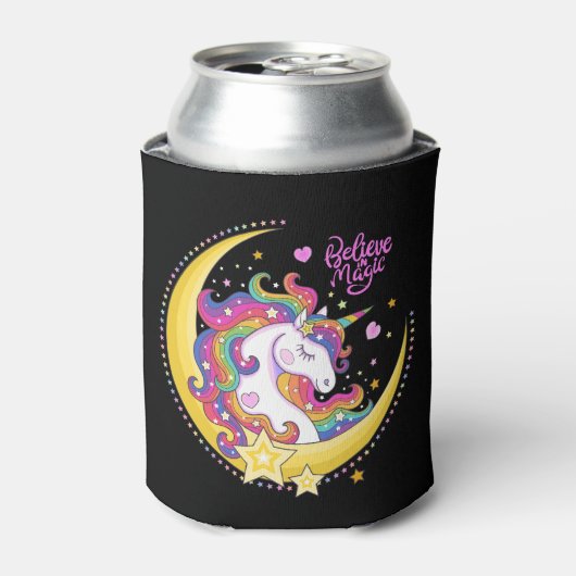 Unicorn Magic Cozy Blikjeskoeler (Blikje Voorkant)