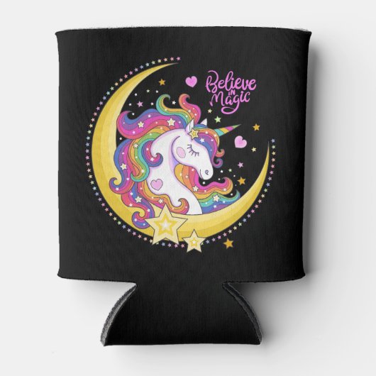Unicorn Magic Cozy Blikjeskoeler (Voorkant)
