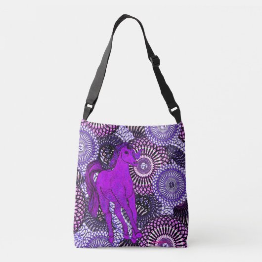 Unicorn Magic Crossbody Tas (Achterkant)