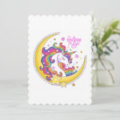 Unicorn Magic Flat Wenskaart Kaart (Staand voorkant)