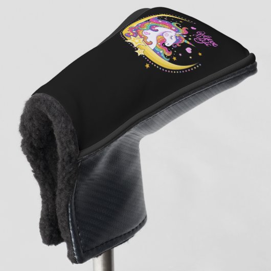 Unicorn Magic Golf Club Hoesje Golfheadcover (3/4 voorkant)
