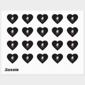 UNICORN MAGIC HART STICKER (Vel)