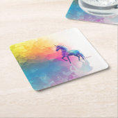 Unicorn Magic Kartonnen Onderzetters (Schuin)