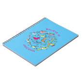 Unicorn Magic Kawaii Notitieboek (Linkerzijde)