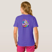Unicorn Magic Kids T-shirt (Achterkant volledig)