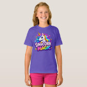 Unicorn Magic Kids T-shirt (Voorkant volledig)