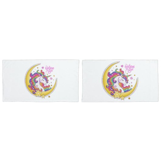 Unicorn Magic Kussenslopen (Voorkant-Set)