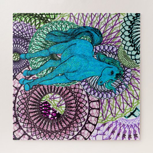 Unicorn Magic Legpuzzel (Horizontaal)