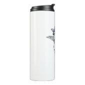 Unicorn Magic, leuke unicorn-illustratie Thermosbeker (Gedraaid links)