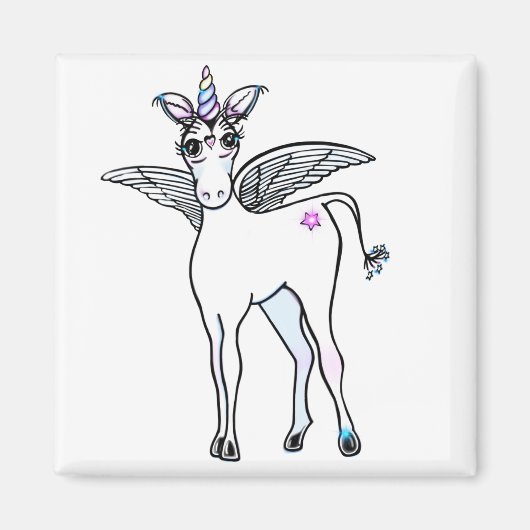 Unicorn Magic Magneet (Voorkant)