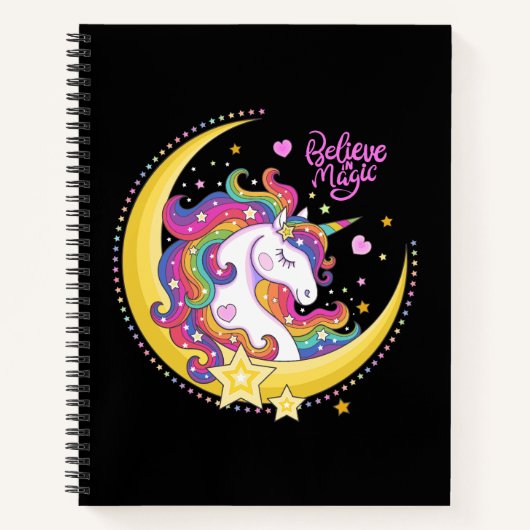 Unicorn Magic Notitieboek (Voorkant)