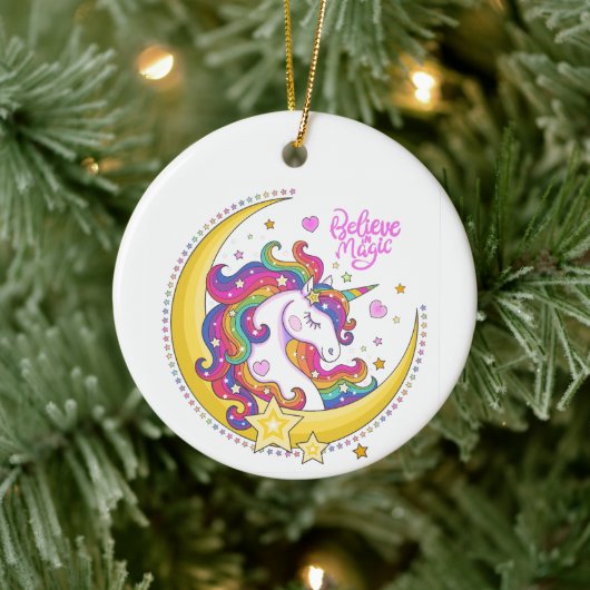 Unicorn Magic Ornament (Boom)
