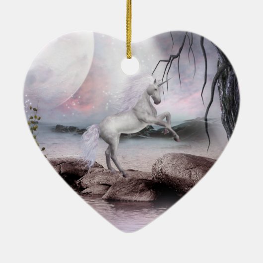 Unicorn Magic Ornament (Achterkant)