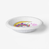 Unicorn Magic Paper Bowls Papieren Kommen (Gebogen)