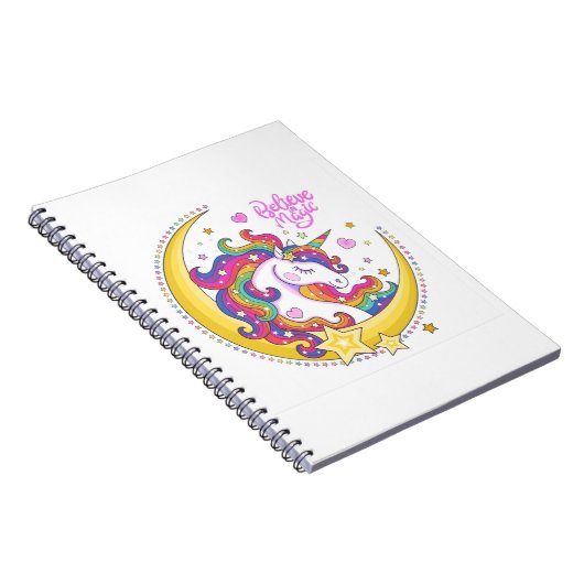 Unicorn Magic Photo Notitieboek (Rechterzijde)