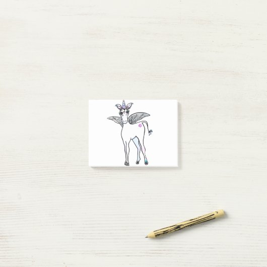 Unicorn Magic Post-it® Notes (Op bureau)