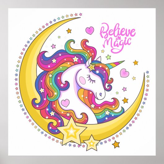 Unicorn Magic Poster (Voorkant)