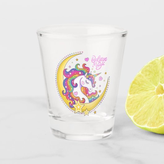 Unicorn Magic Shot Glass Shot Glas (Voorkant)