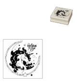 Unicorn Magic Stamp Rubberstempel (Gestempeld)