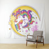 Unicorn Magic Tapestry Wandkleed (In Situ (horizontaal))
