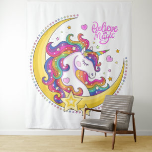 Unicorn Magic Tapestry Wandkleed