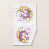 Unicorn Magic Towel Set Bad Handdoek (Handdoek)