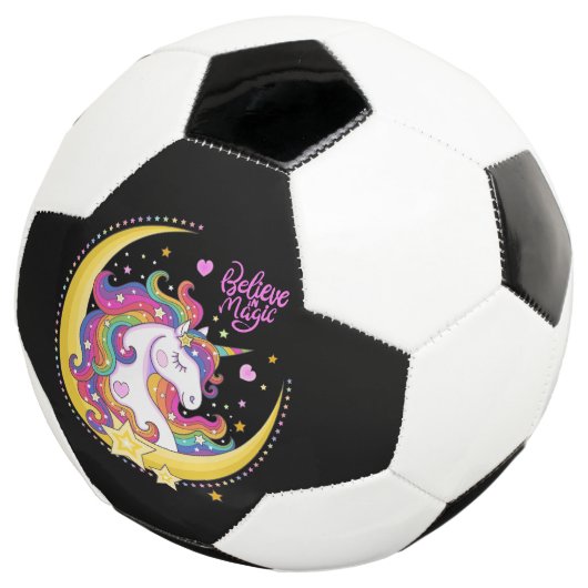 Unicorn Magic Voetbal (Drie kwart)