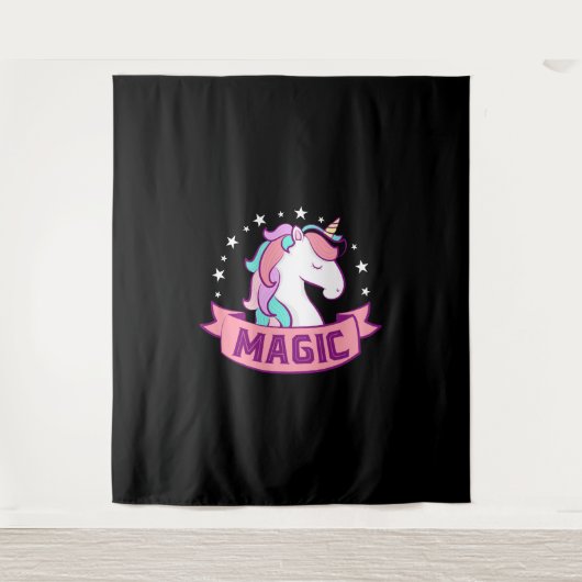 UNICORN MAGIC WANDKLEED (Voorkant)