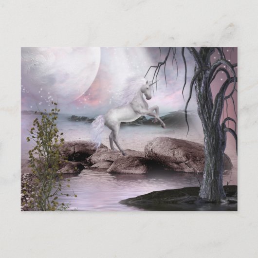 Unicorn Magical Beauty Briefkaart (Voorkant)