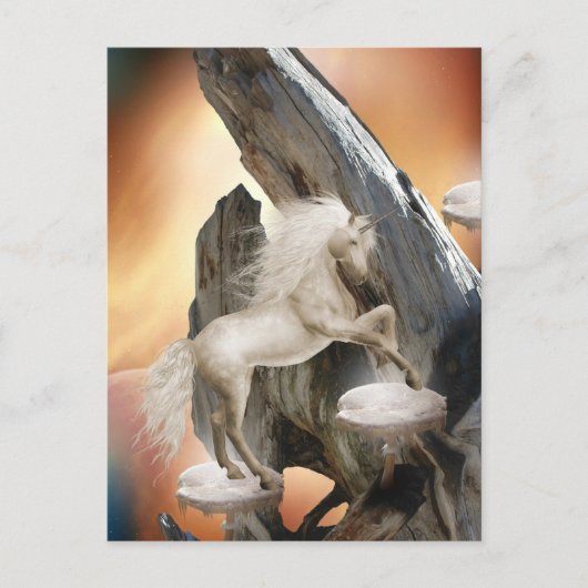 Unicorn Magical Beauty Briefkaart (Voorkant)