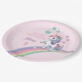 Unicorn Magical Birthday Party Papieren Bordje (Gekanteld)
