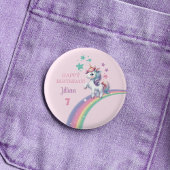 Unicorn Magical Birthday Party Ronde Button 3,2 Cm