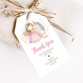 Unicorn Magical Day Birthday Party Favor Tags Cadeaulabel