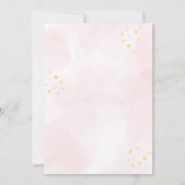 Unicorn Magical Day Birthday Party Kaart (Achterkant)