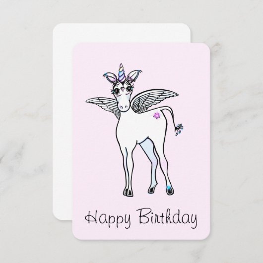 Unicorn magie (Voorkant / Achterkant)