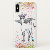 Unicorn magie Case-Mate iPhone case (Achterkant)