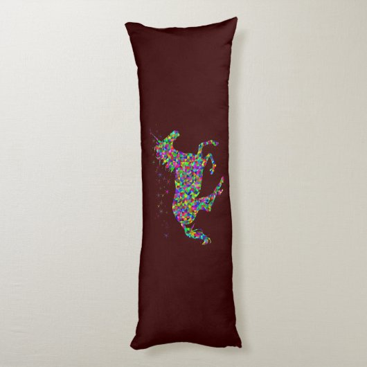 Unicorn magie lichaamskussen (Achterkant (Verticaal))