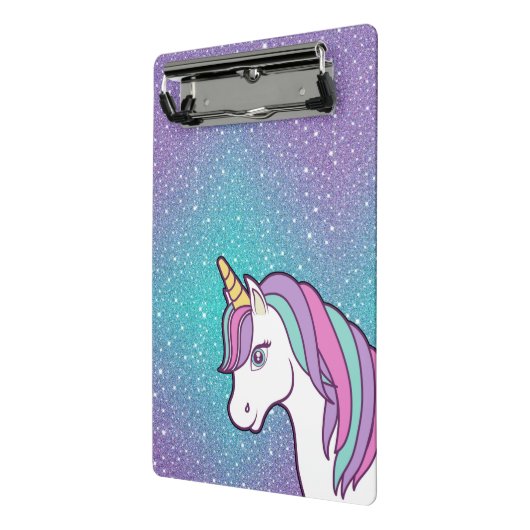 Unicorn magie mini klembord (Angled2)