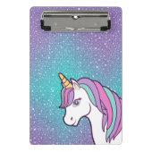 Unicorn magie mini klembord (Voorkant)