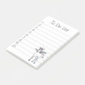 Unicorn magie, om lijst te doen post-it® notes (Schuin)