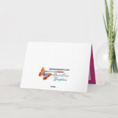 Unicorn magische Valentijn wensen Feestdagen Kaart (Achterkant)