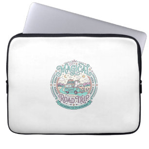 Unicorn Magische Wegreis Originele Grafische T-shi Laptop Sleeve