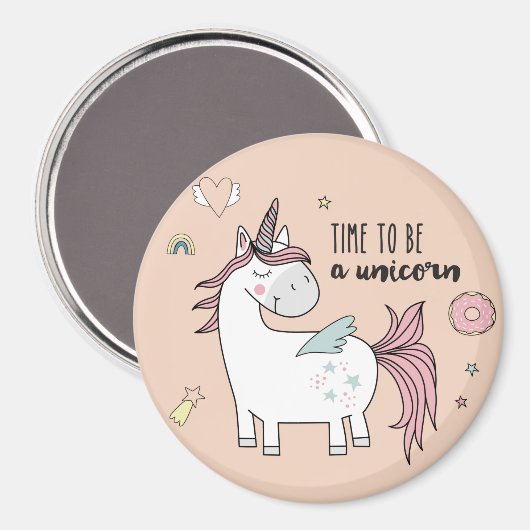 Unicorn Magnet (Voorkant / Achterkant)