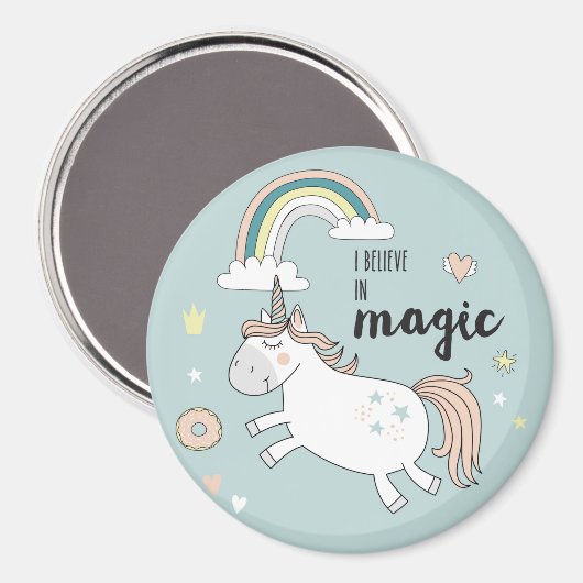 Unicorn Magnet (Voorkant / Achterkant)